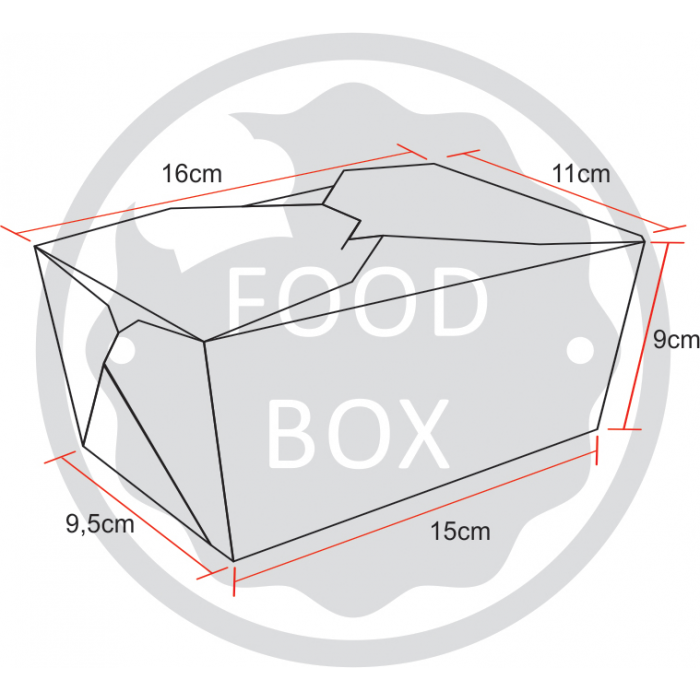 Embalagem Eco Box F200 – 1.500 ml - 100 unidades