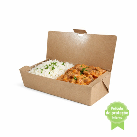 Embalagem Eco Box F251 – 850 ml - 100 unidades