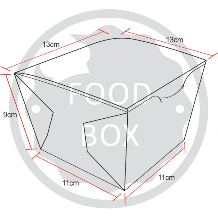 Embalagem Eco Box F273 – 1.200 ml - 100 unidades