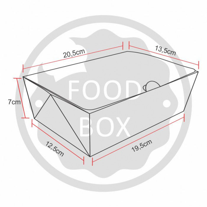 Embalagem Eco Box F281 – 1.750 ml - 100 unidades