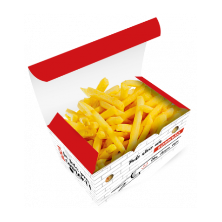 Embalagem Fritas ou Porções (pacote 100 pçs)