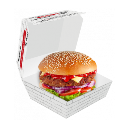 Embalagem Hambúrguer, Fritas ou Porções (pacote 100 pçs)