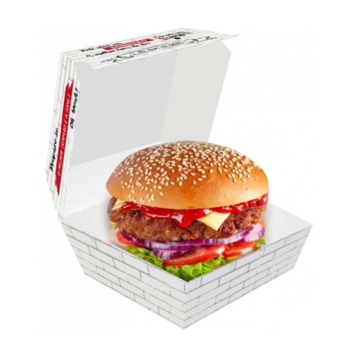 Embalagem Hambúrguer, Fritas ou Porções (pacote 100 pçs)